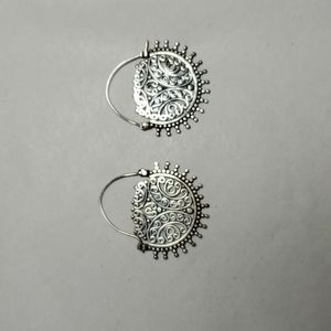 Sterling silver filigree earrings